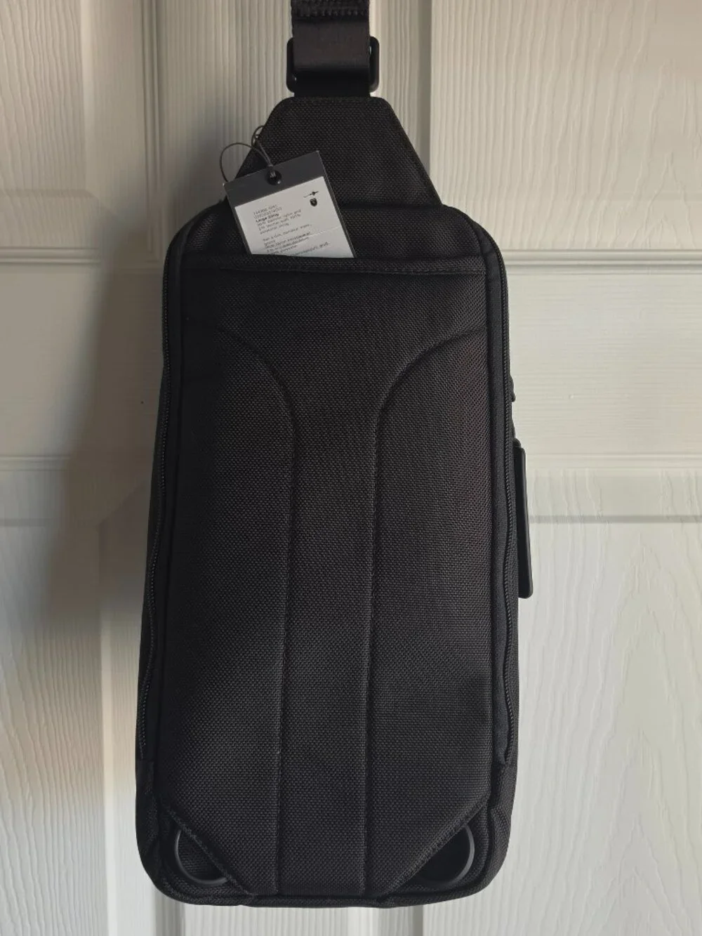 TUMI Alpha LARGE Sling Bag in Black Ballistic Nylon NWT